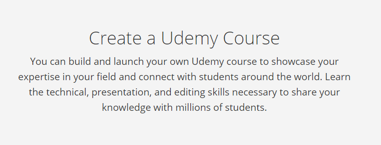 Create a Udemy Course to Make Money on the Side