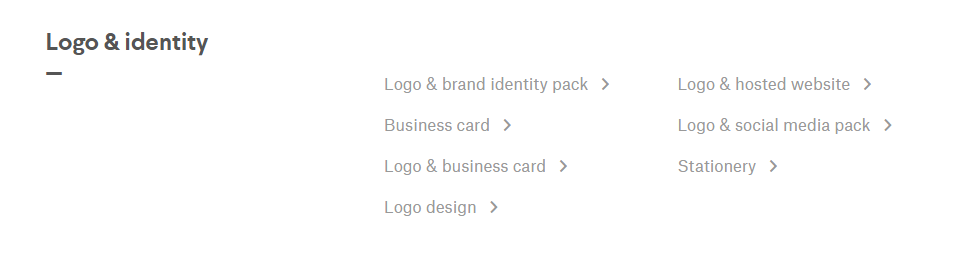99Designs logo and brand designs