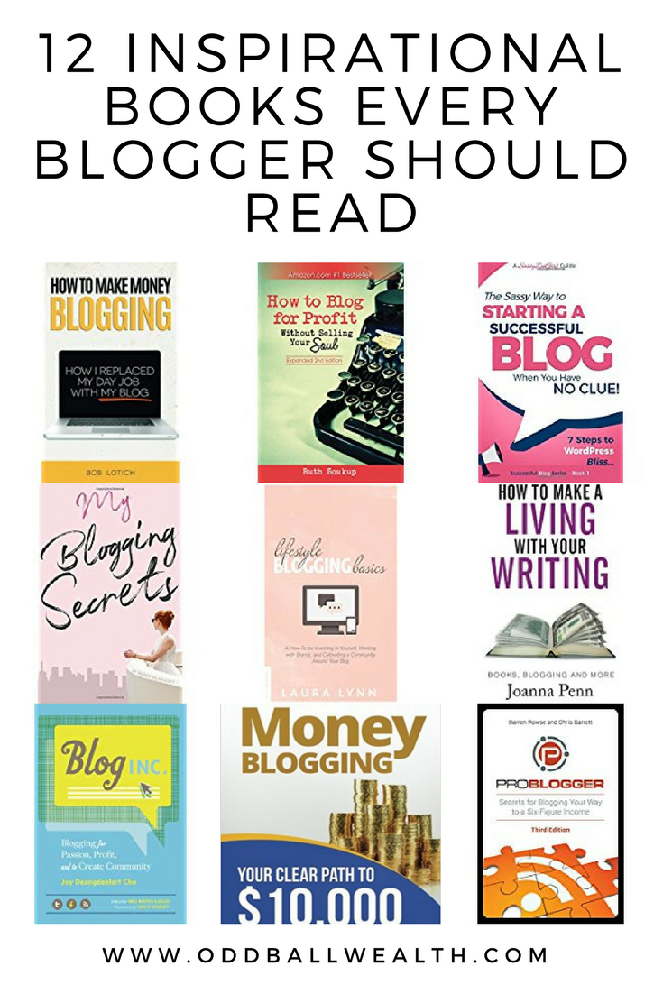 12 Inspirational Books About Blogging every Blogger Should Read