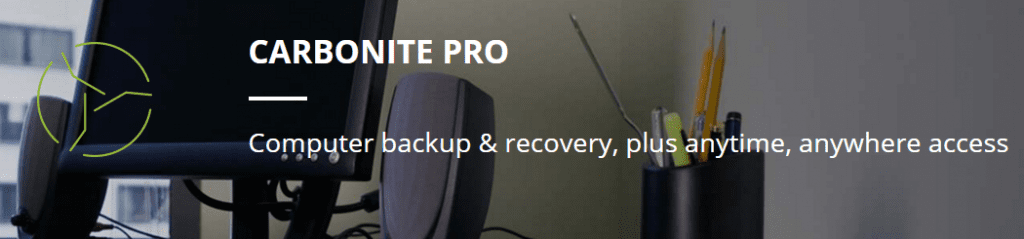 Carbonite Pro for Business Computer and Workstation Backup