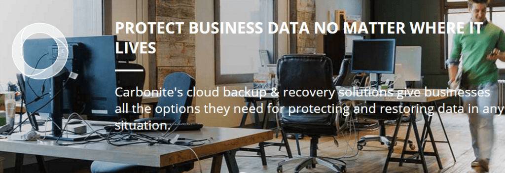 Carbonite Protects Business Data Anywhere