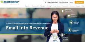 Campaigner email marketing service and software is a tool which marketers can start using for free.
