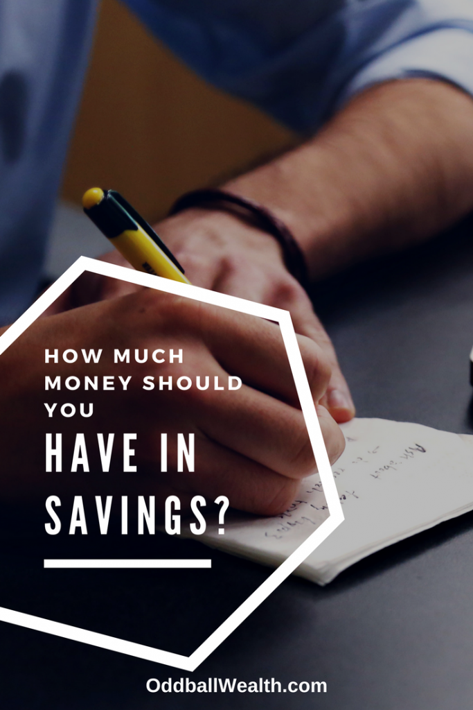 How much money should you have in savings?