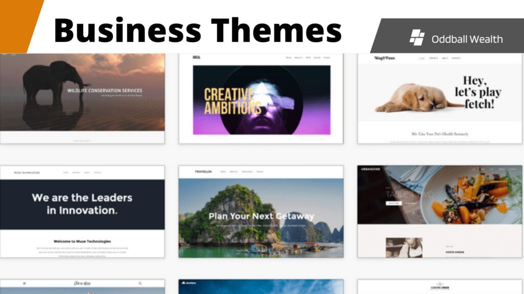 Weebly's Business Themes