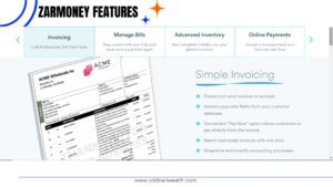 ZarMoney Features: Simple Invoicing