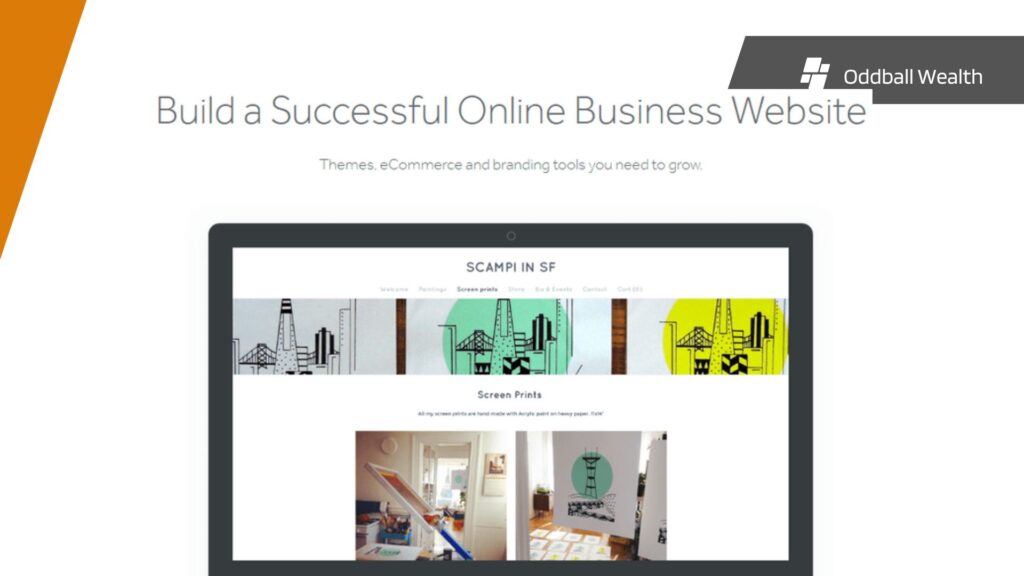 Weebly is geared toward company websites, offering SEO and e-commerce tools.