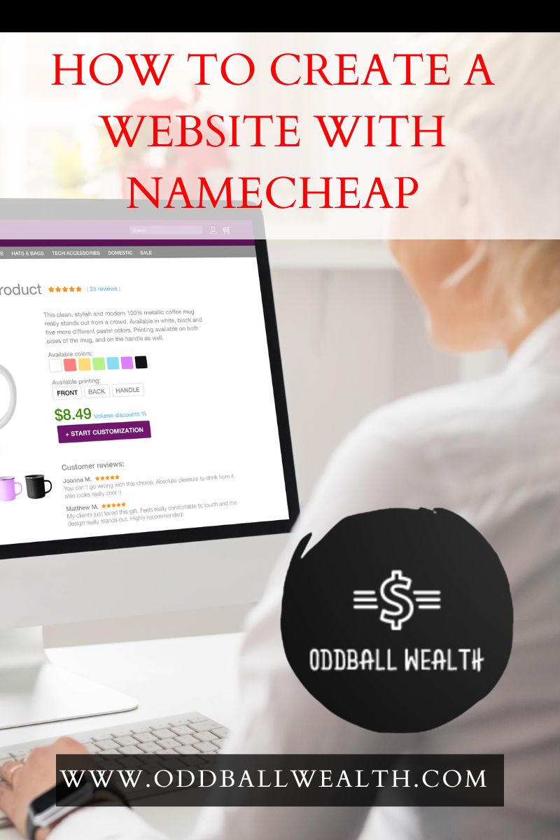 How to create a website with Namecheap