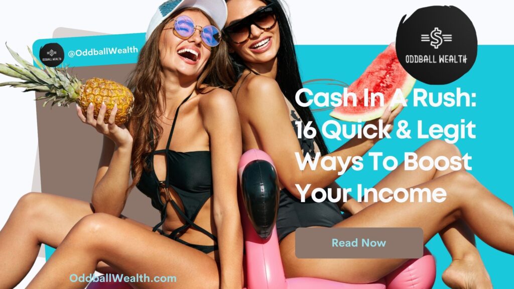 Two young woman laughing and floating in the water while at the beach.