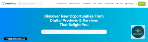 Screen capture image of PanelPlace.com website homepage.
