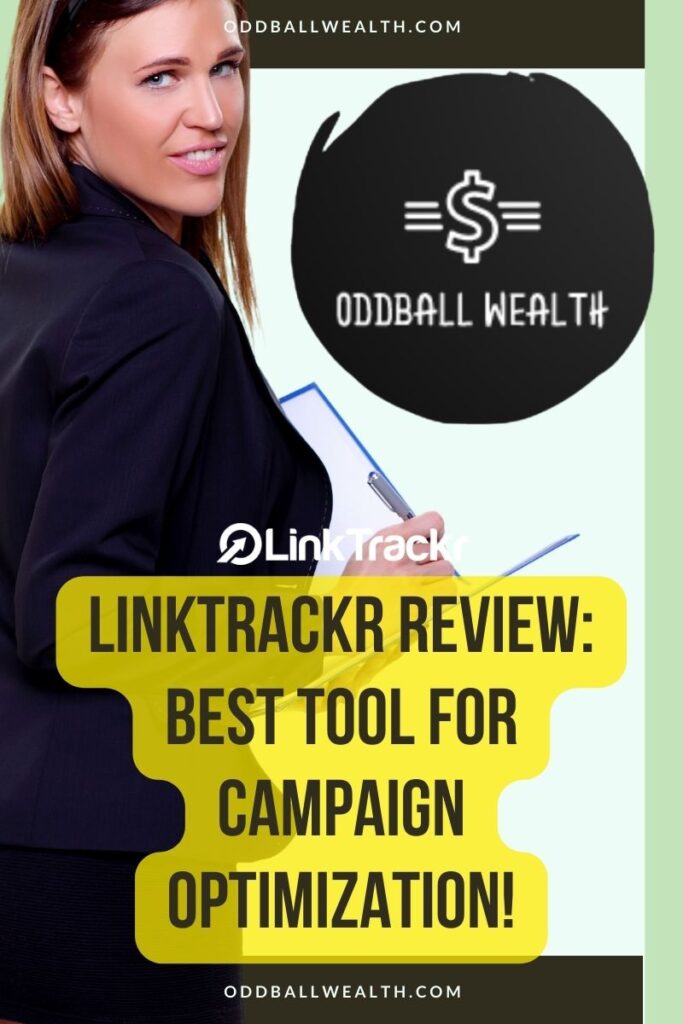 LinkTrackr review showing the LinkTrackr campaign optimization tools.