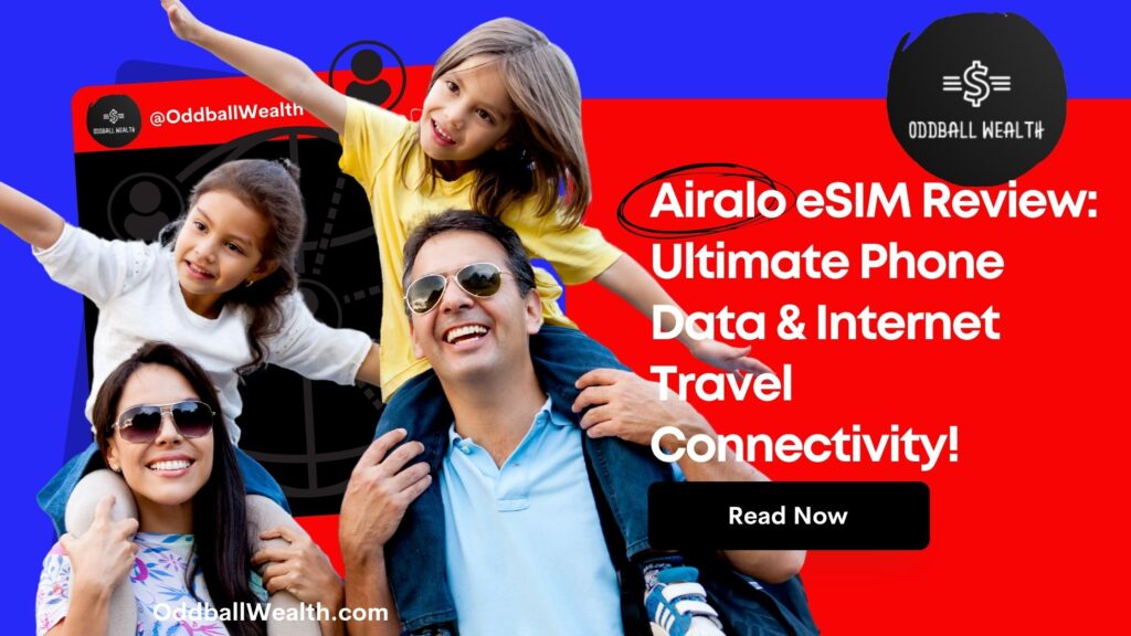 Airalo eSIM Review of the digital data and internet connectivity for travelers service.