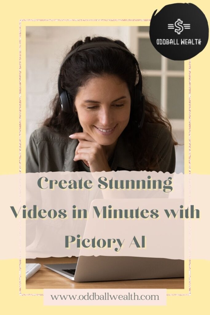 Learn how to create videos fast using Pictory AI.