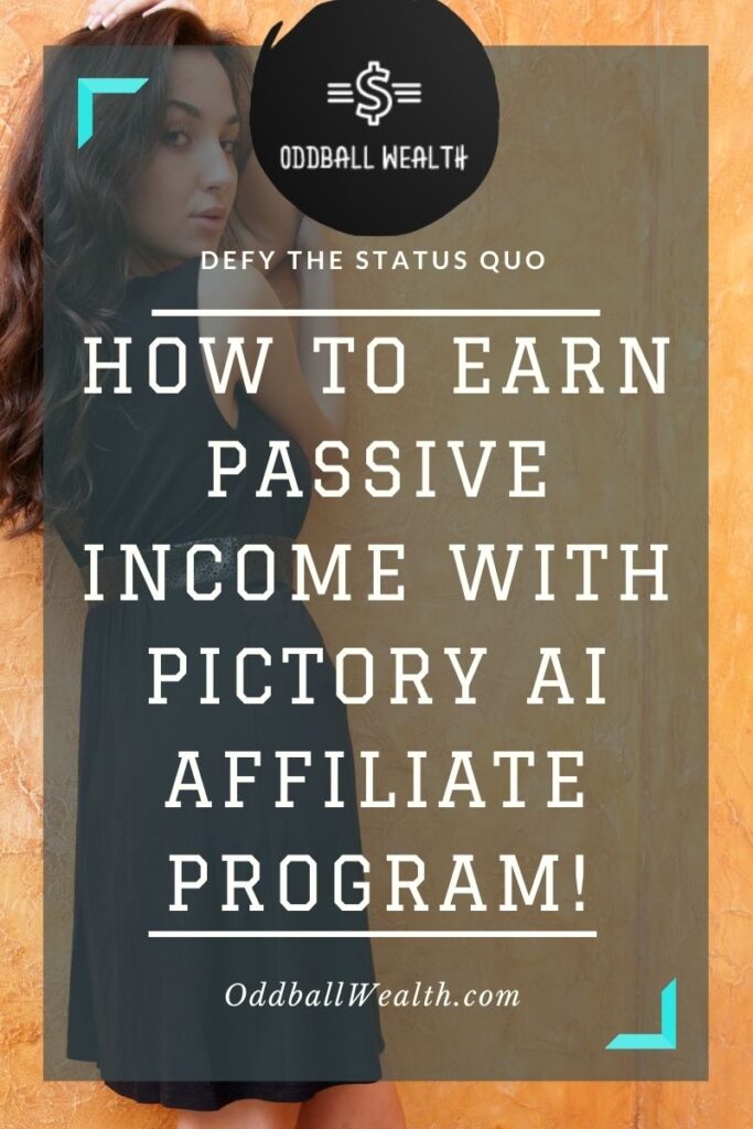A success story of an affiliate marketer celebrating earnings from Pictory AI.