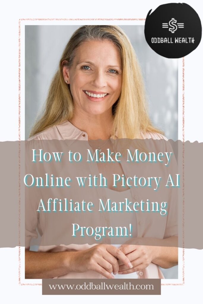 An affiliate marketer reviewing their earnings growth using Pictory AI tools.