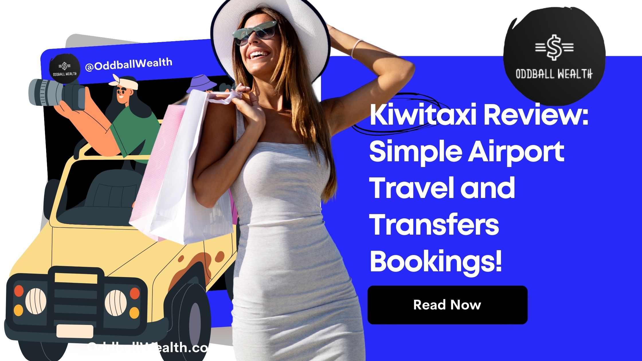 Kiwitaxi review of the airport transfer travel service
