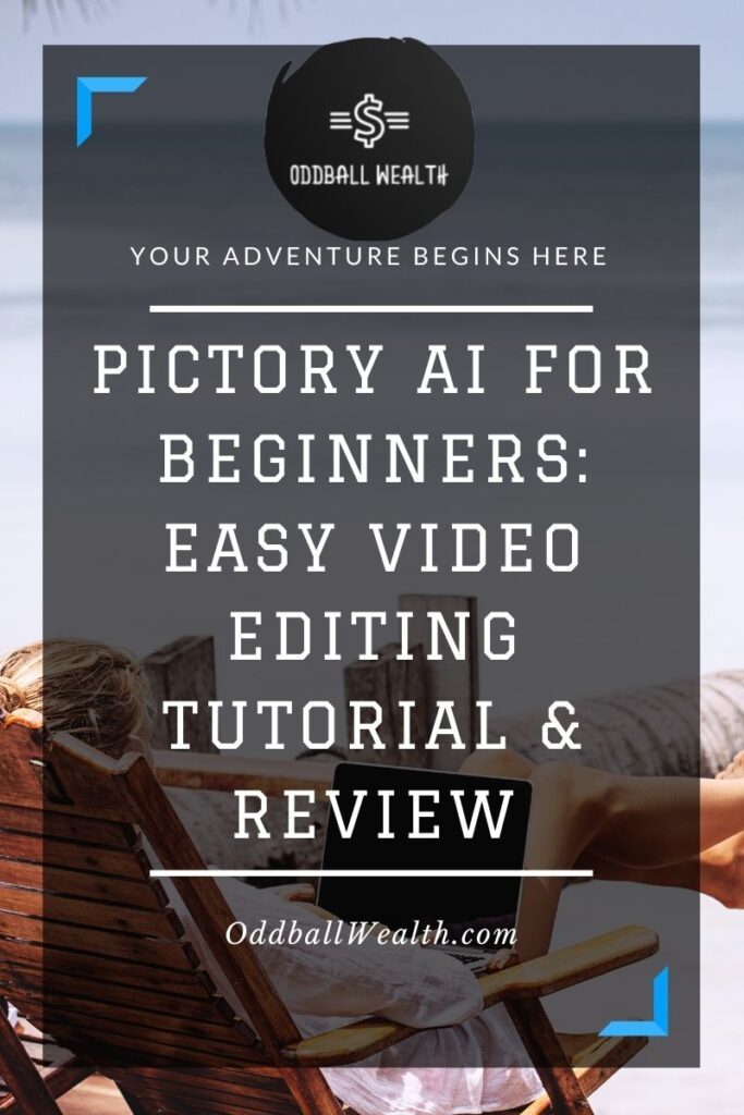 Screenshot of Pictory AI's user-friendly interface.