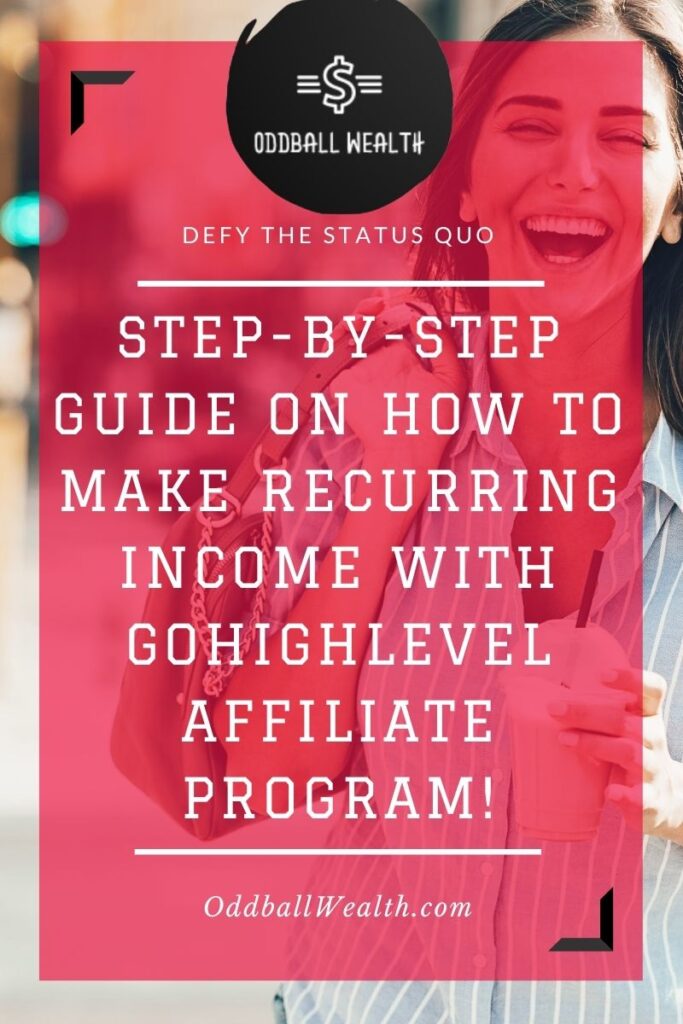 GoHighLevel Affiliate Marketing Program Guide