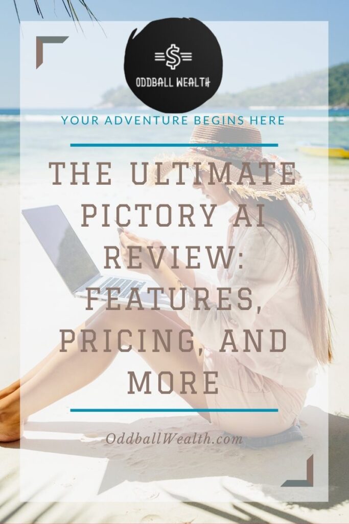 Comparison chart of Pictory AI pricing plans.