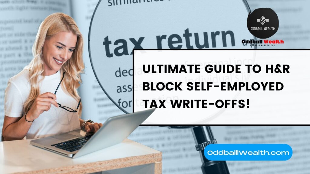 H&R Block self-employed tax write-offs