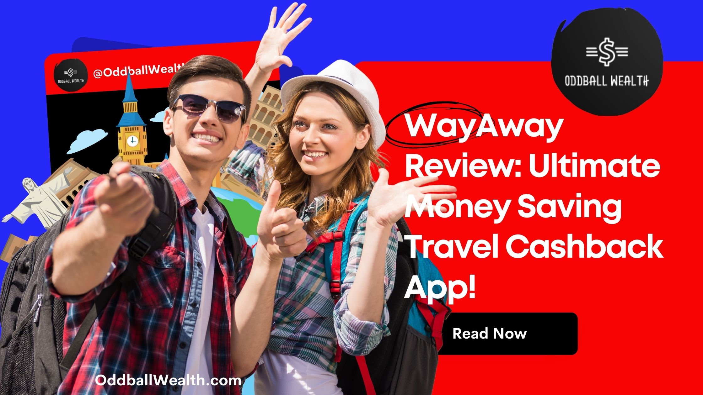 WayAway Review of the money saving travel cashback app.