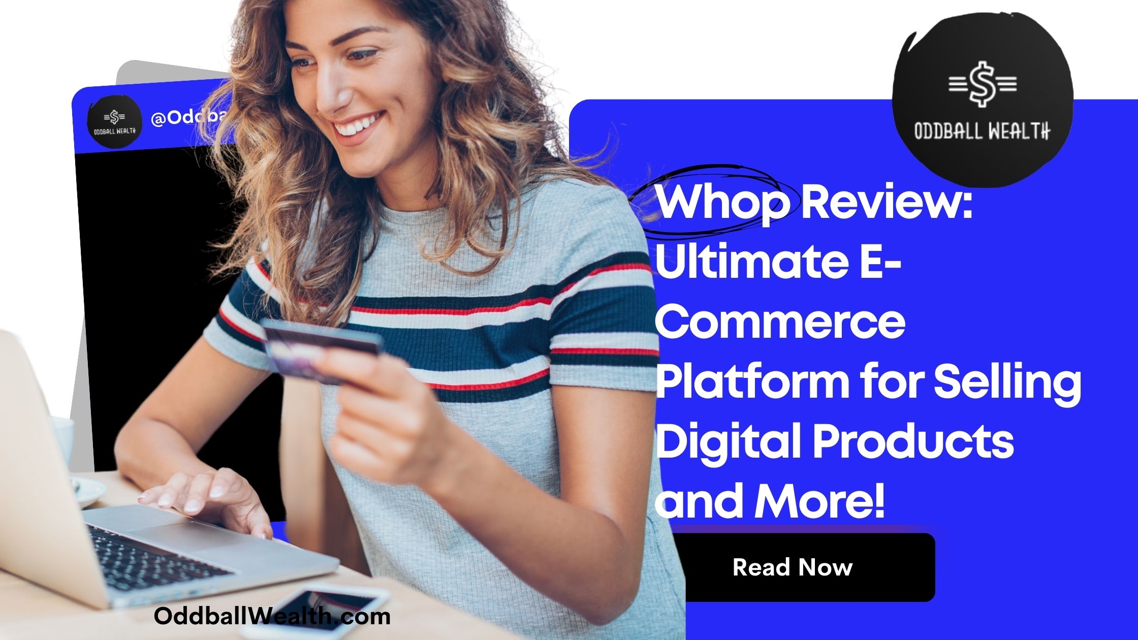 Whop review of Whop e-commerce platform interface