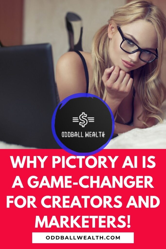 Creator using Pictory AI video editor