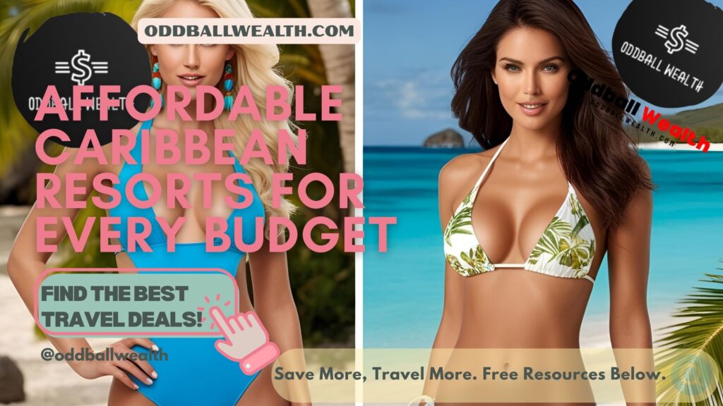 Beautiful view of affordable Caribbean resorts
