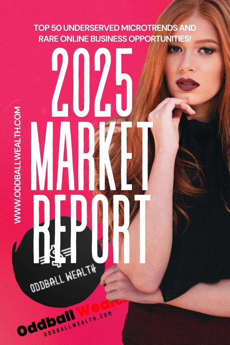 TOP 50 Underserved Microtrends and RARE Online Business Opportunities - 2025 Market Report & Industry Analysis