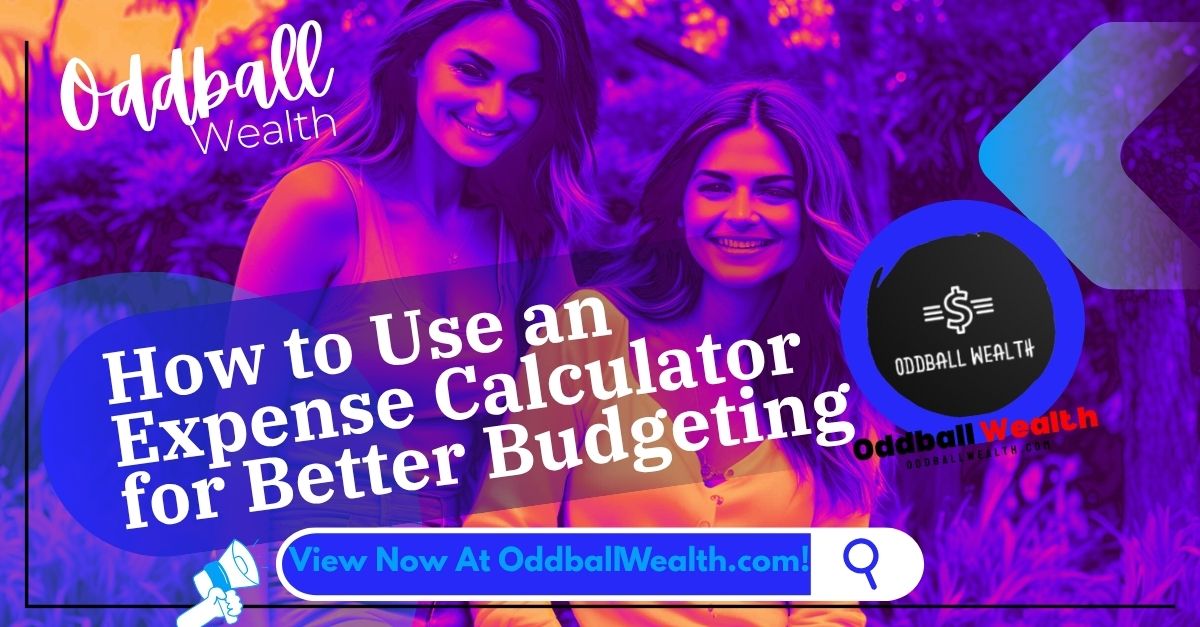 How to Use an Expense Calculator for Better Budgeting and Saving Money? A person using an expense calculator on their phone to track their spending.