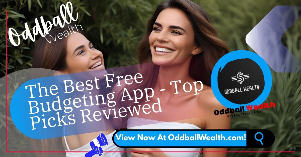 The Best Free Budgeting App - CoPilot vs Personal Capital: Top Money Management App Pick Reviewed!
Two woman with a smartphone displaying a top-rated free budgeting app with a "100% Free" badge on it, highlighting the best free budgeting app.