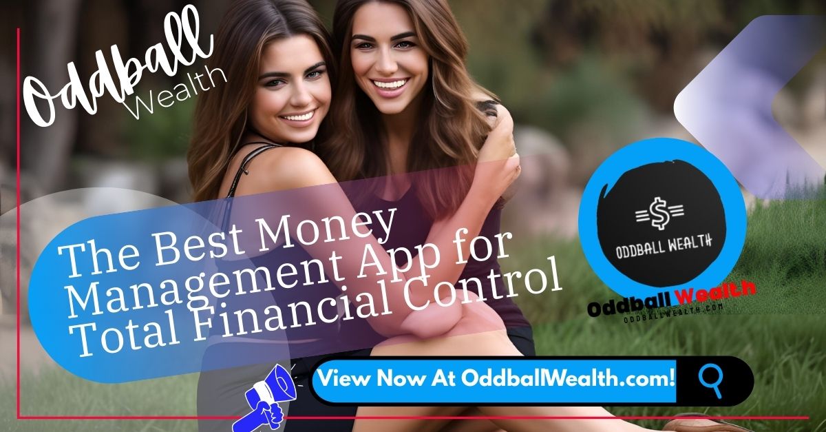 Two beautiful and happy woman looking at their smartphone and comparing the two personal finance and investment management apps, "CoPilot vs Personal Capital", showing a comprehensive financial dashboard, representing the best money management app.