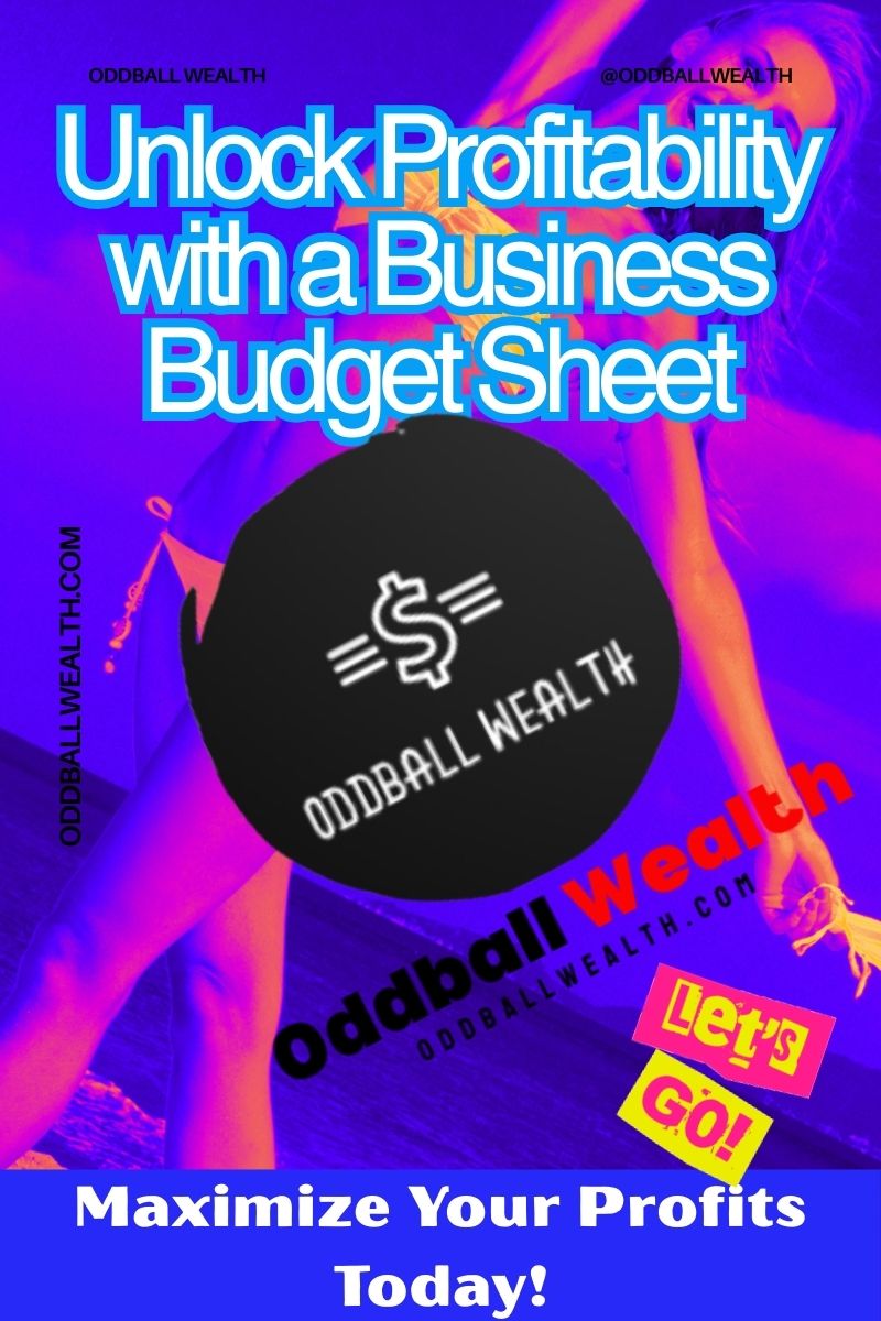 How to Forecast Profitability with a Business Budget Sheet