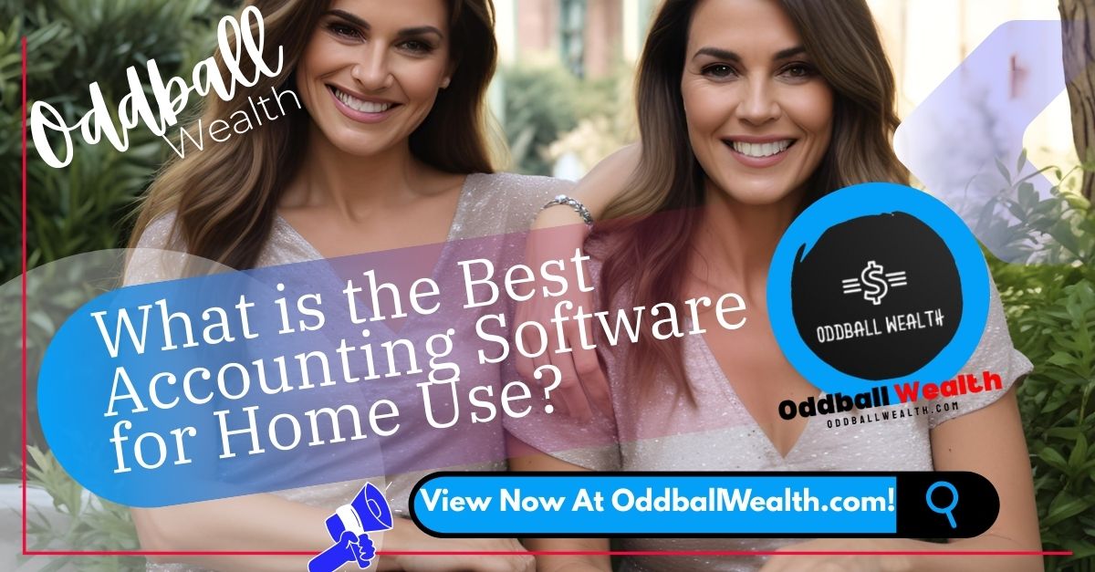 What is the Best Accounting Software for Home Use? A person comparing two different types of accounting software for home use on a split-screen.