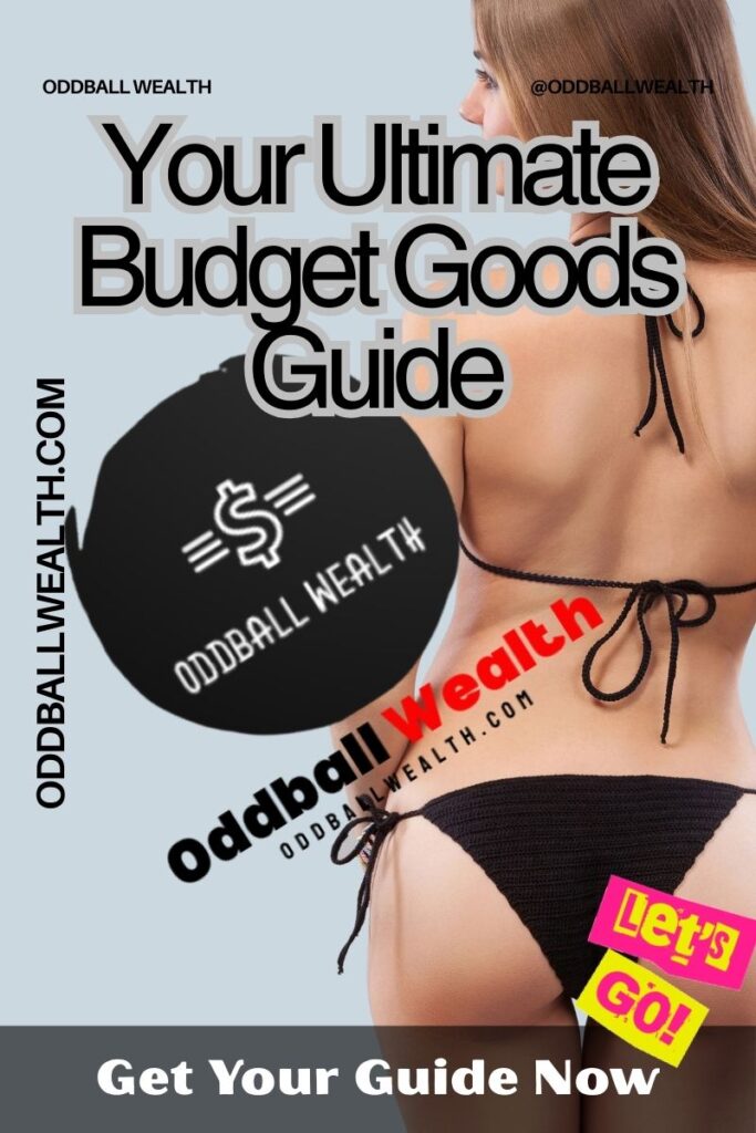 Best Financial Expense Categories and Budget Goods Spending Lists!